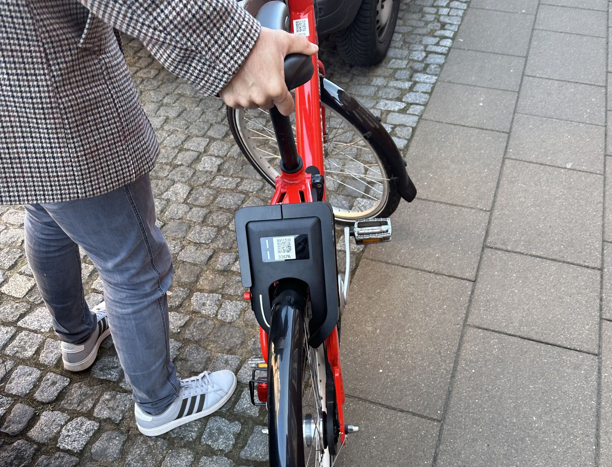 Markierung Sattelrohr